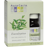 Aura Cacia Organic Essential Oil Eucalyptus 0.5 Ounce