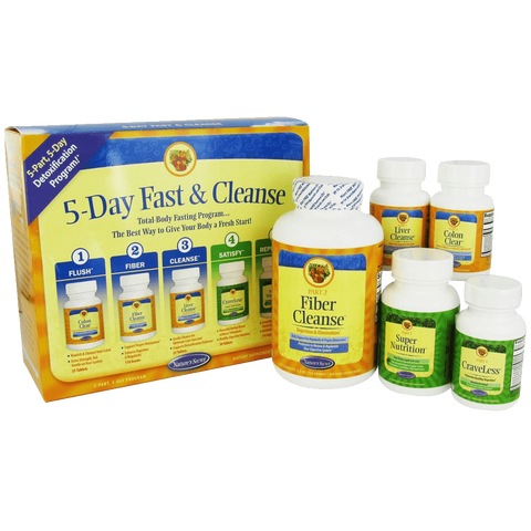 Nature's Secret 5-Day Fast & Cleanse 5-Part 5-Day Program